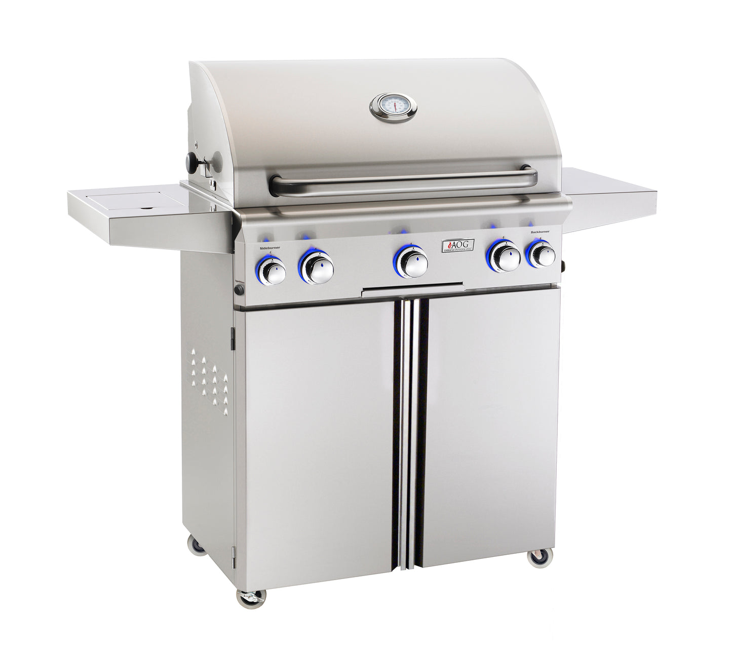 AOG L-Series 30" 3 Burner, Rotisserie, Single Side Burner, Natural Gas Grill