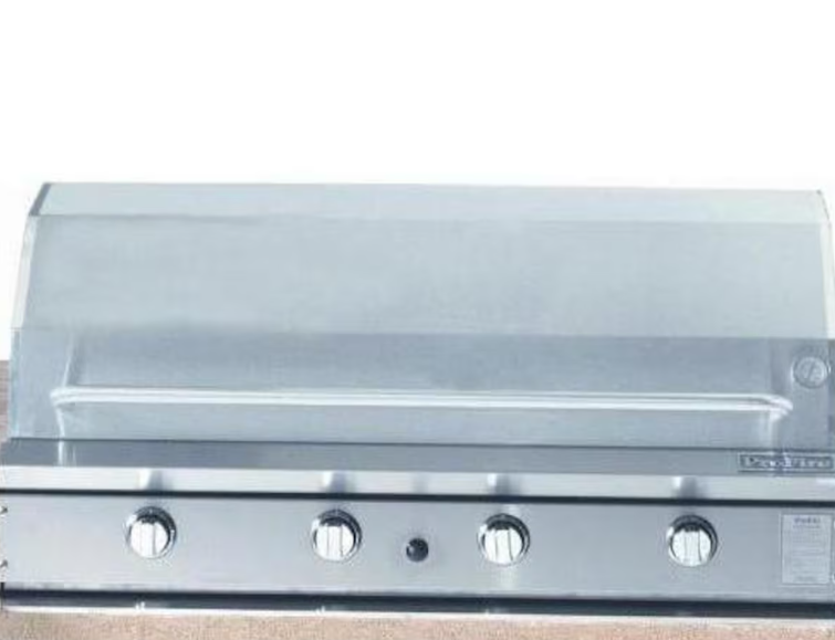 ProFire Professional - 48" 88,000 BTU Grill with 13,500 BTU Rear Broiler and Heavy Duty Rotisserie, 966 Sq. In. Cooking Area (Overall Dimensions 48W x 10H x 24 1/2 D) w/SearMagic