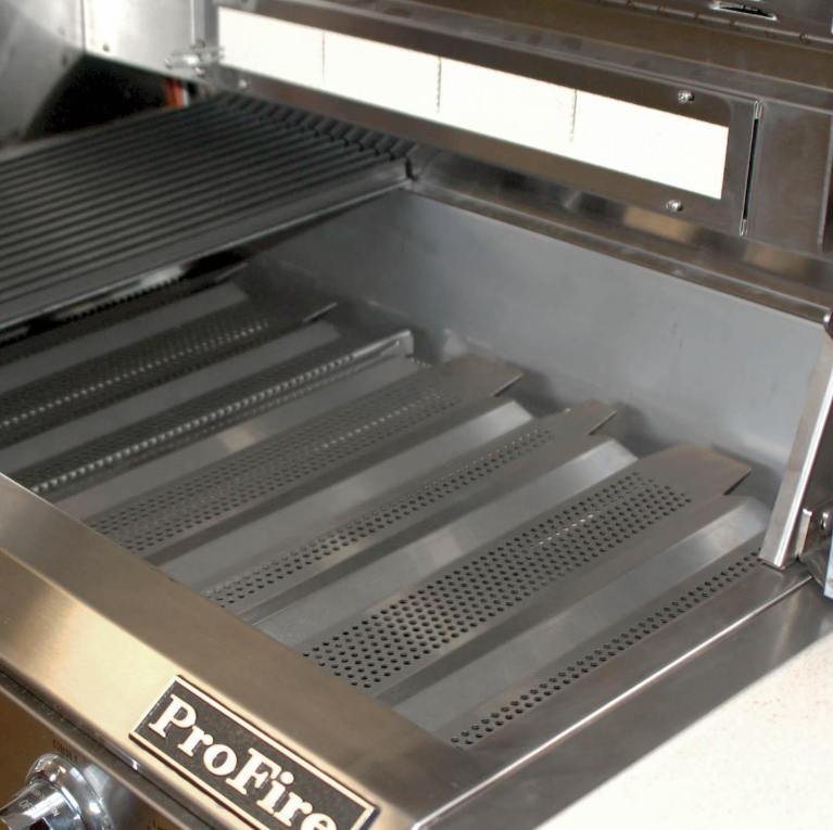 ProFire Professional - 48" 66,000 BTU Grill with 30,000 BTU Double Side Burner, 714 Sq. In. Cooking Area (Overall Dimensions 48W x 10H x 24 1/2 D)