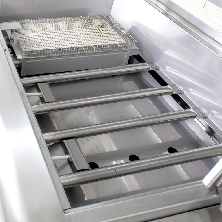 ProFire Deluxe - 36" 76,000 BTU Hybrid with 11,500 BTU Rear Broiler and Heavy Duty Rotisserie, (Overall Dimensions 36W x 10H x 24 1/2D)