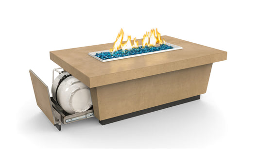 AFD Contempo 52" Rectangular Fire Table