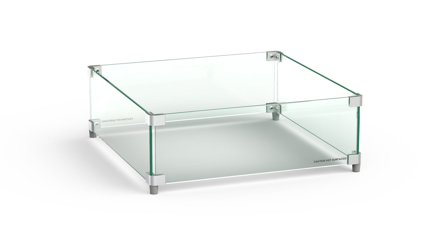 AFD Square Glass Wind Guard