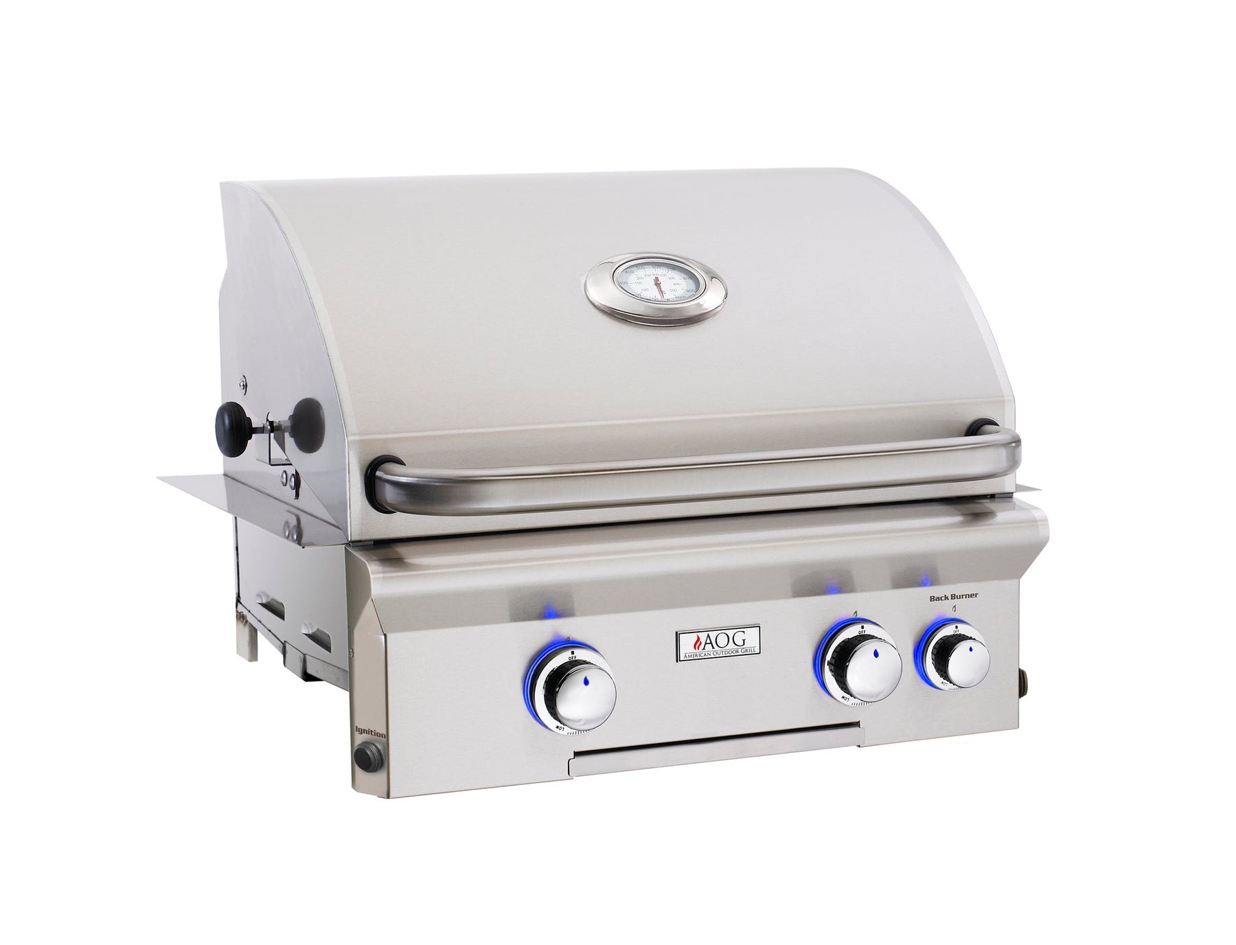 AOG L-Series 24", 2 Burner, Rotisserie, Built-In Natural Gas Grill