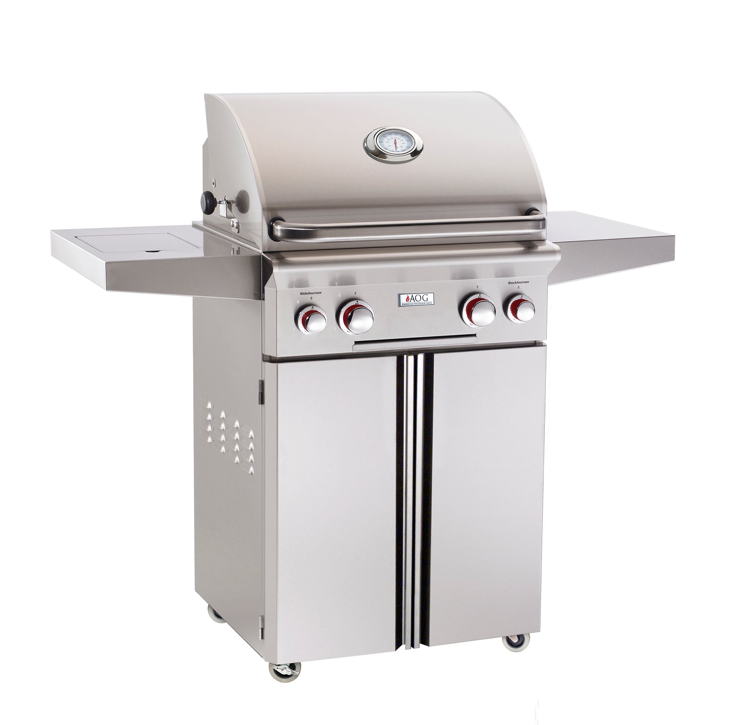 AOG T-Series 24" 2 Burner, Rotisserie, Single Side Burner, Natural Gas Grill