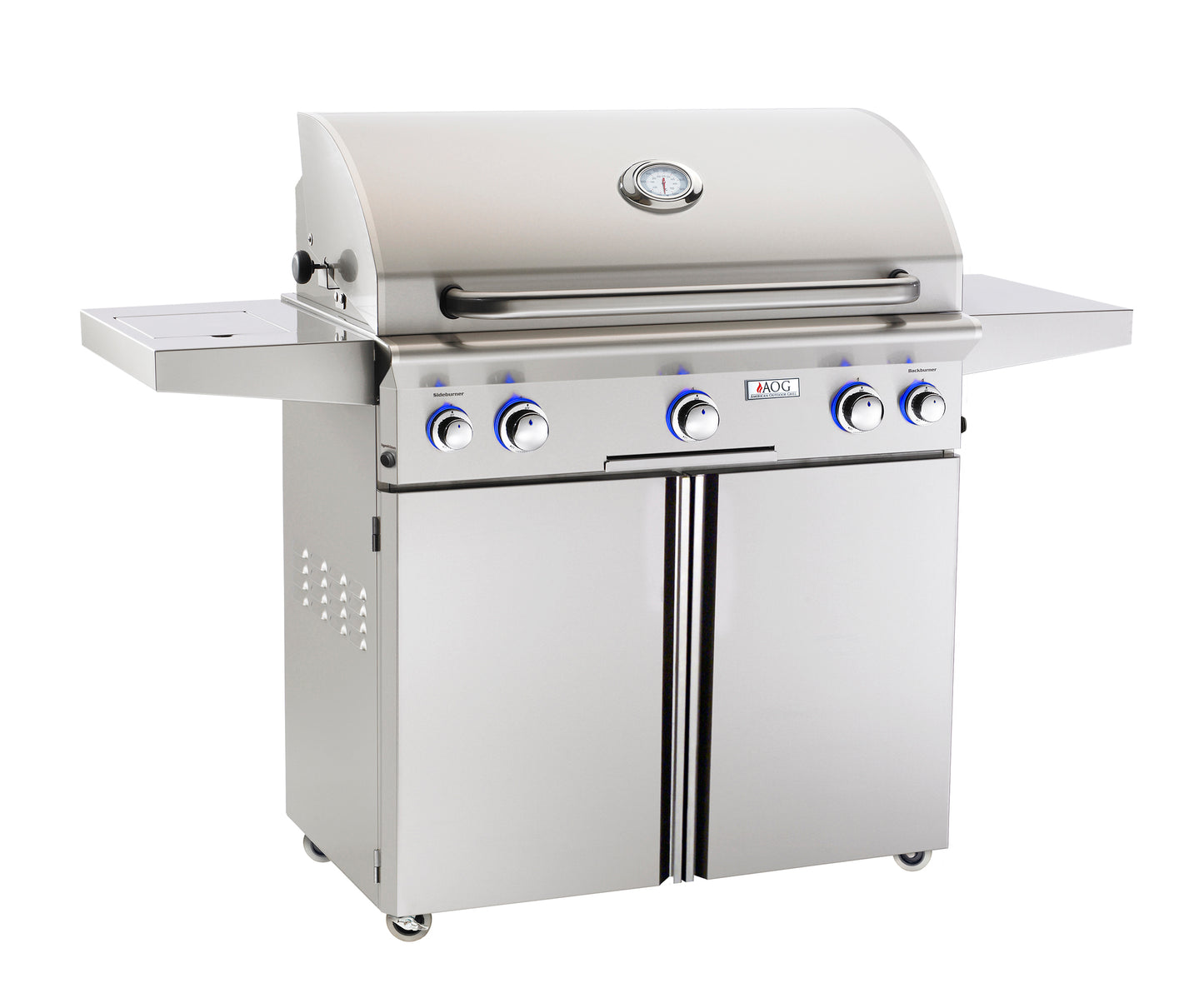 AOG L-Series 36" 3 Burner, Rotisserie, Single Side Burner, Natural Gas Grill