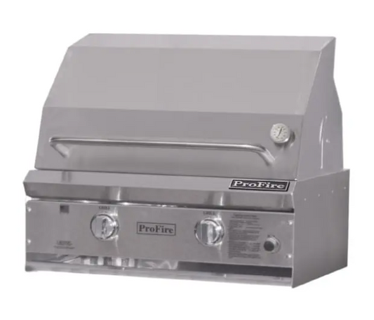 ProFire Professional - 27" 44,000 BTU Grill, 525 Sq. In. Cooking Area (Overall Dimensions 27W x 10H x 24 1/2D)
