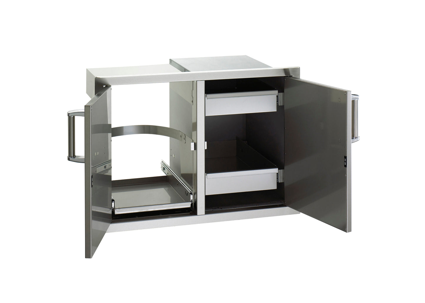 Fire Magic Double Access Door with Trash Tray & Dual Drawers