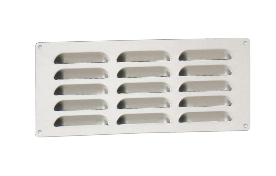 Outdoor Kitchen Island Metallic grill vent
