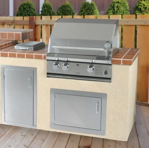 ProFire Professional - 27" 54,000 BTU Hybrid, 525 Sq. In. Cooking Area (Overall Dimensions 27W x 10H x 24 1/2D)