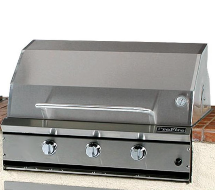 ProFire Professional - 36" 66,000 BTU Grill, 714 Sq. In. Cooking Area (Overall Dimensions 36W x 10H x 24 1/2D)